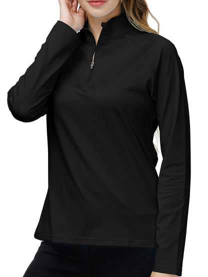 Dames Sportshirt Lange Mouwen Trainingsshirt Nadira