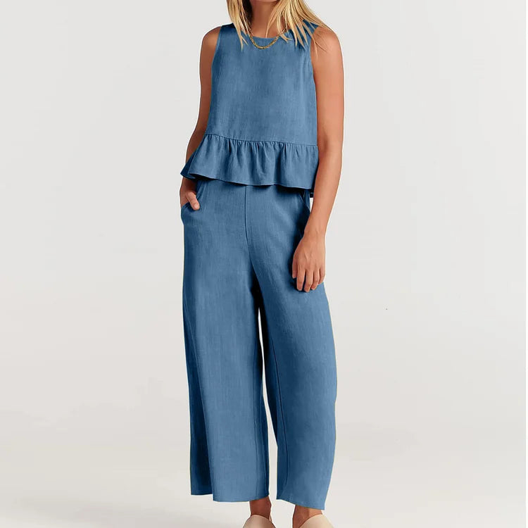 Vrouwelijke Tweedelige Set Kleding Collectie