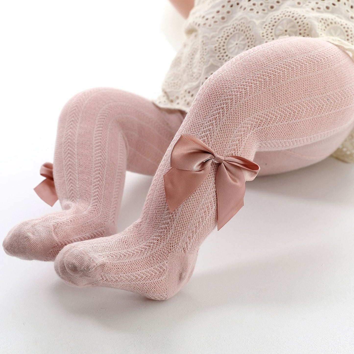 Meisjes Maillot Met Strikje Voor Lente En Herfst - Mode Vibes