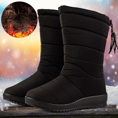 Dameslaarzen Warm en Waterdicht met Antislipzool