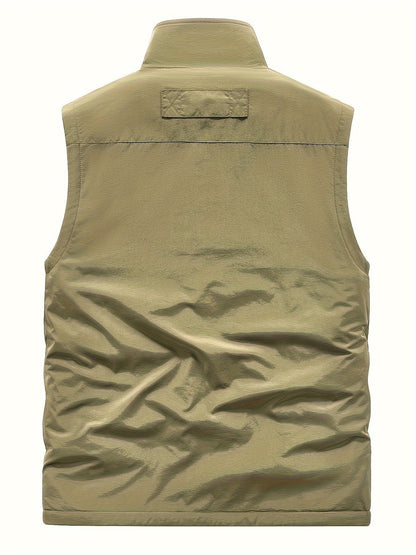 Emiliano | Cardigan reversibile senza maniche
