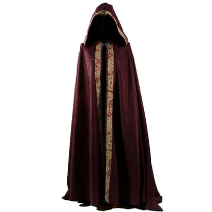 Dames Cape met Capuchon Middeleeuws Design