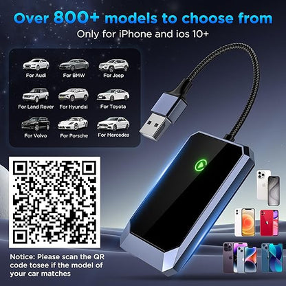 CarPlay Adapter Draadloos voor Auto