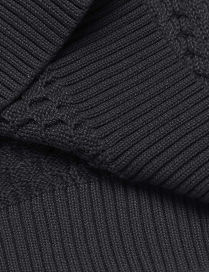 Heren Coltrui Gebreid Casual Kwaliteit