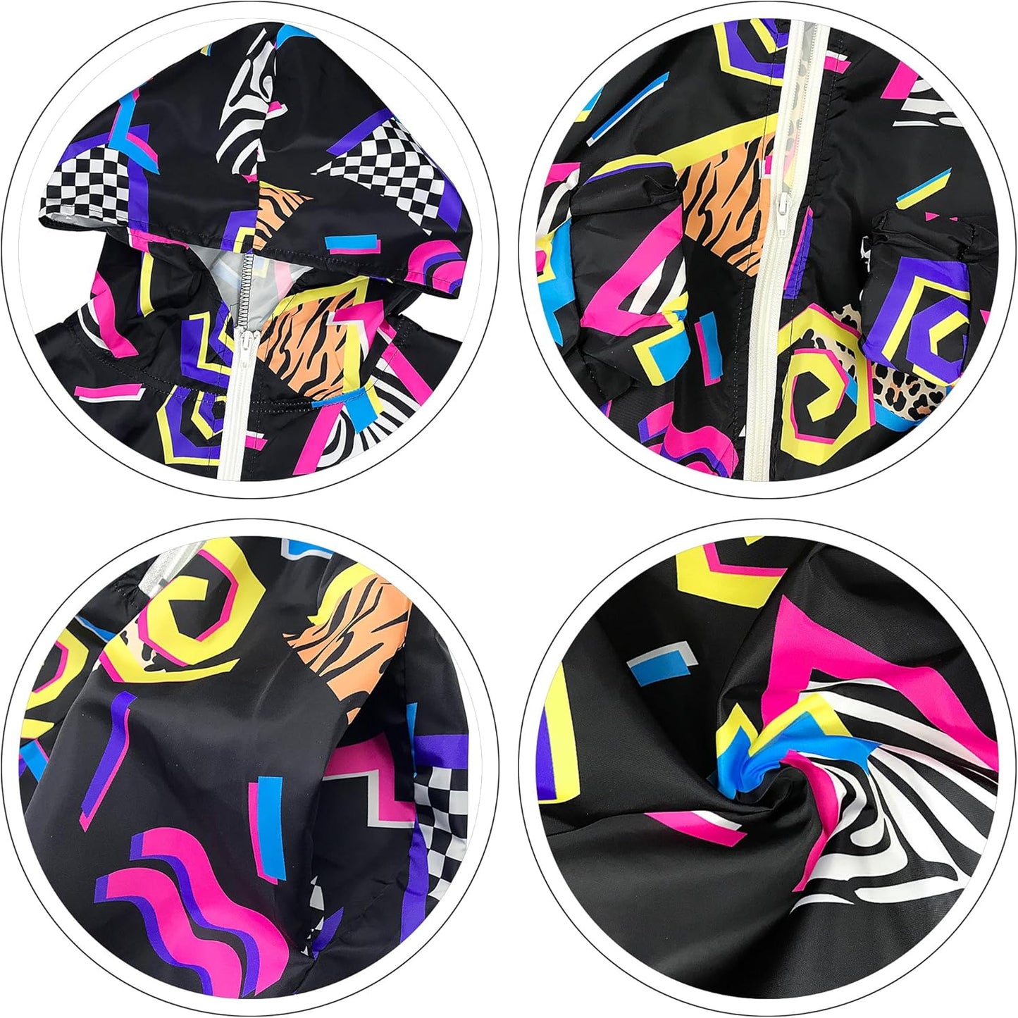 Dames Jumpsuit Windbreaker Retro Stijl