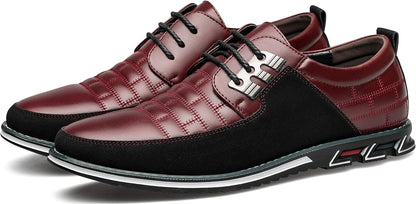 Leren Herenschoenen Stijlvol zwart Comfortabel