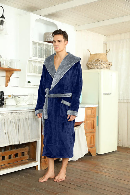Heren Badjas Luxe Zacht Robbie