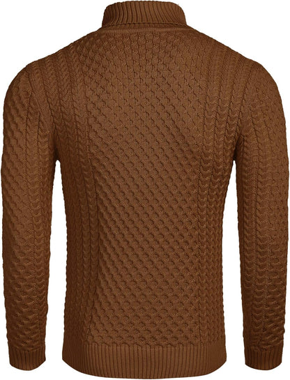 Heren Coltrui Gebreid Casual Kwaliteit