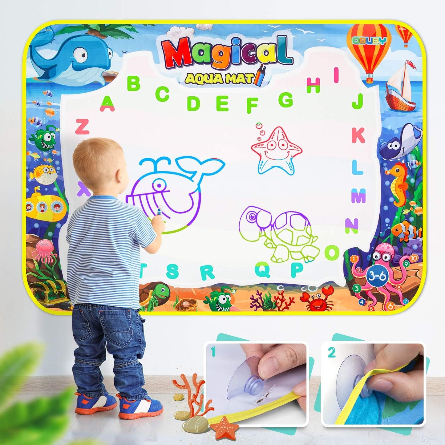 Tekenmat voor Kinderen met Waterverf Aqua Art
