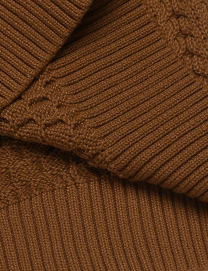 Heren Coltrui Gebreid Casual Kwaliteit