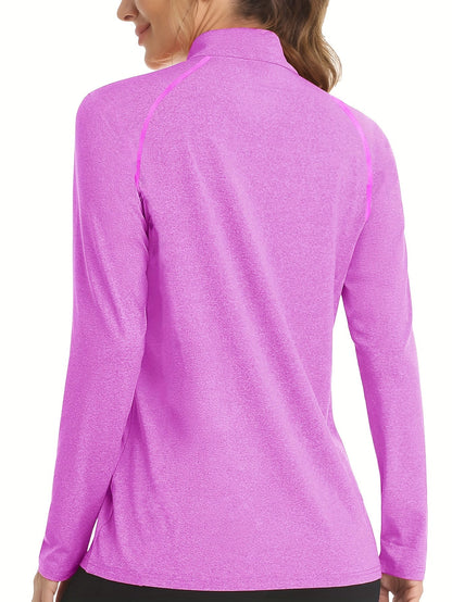 Dames Sportshirt Lange Mouwen Trainingsshirt Nadira