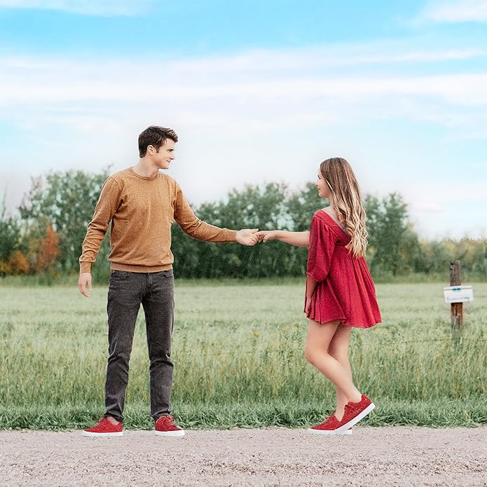 Vetersneakers Glitter Sparkly voor Vrouw - Mode Vibes