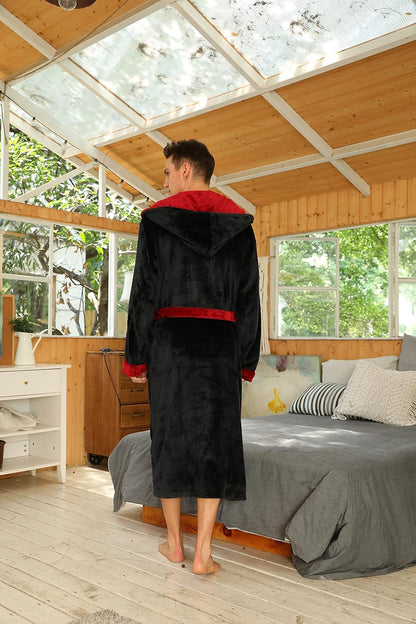 Heren Badjas Luxe Zacht Robbie