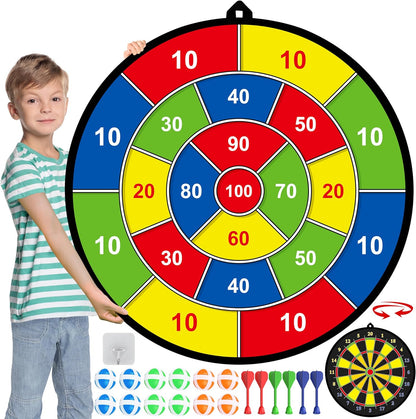 Dartbord voor Kinderen met Kleverige Pijlen en Ballen - Mode Vibes