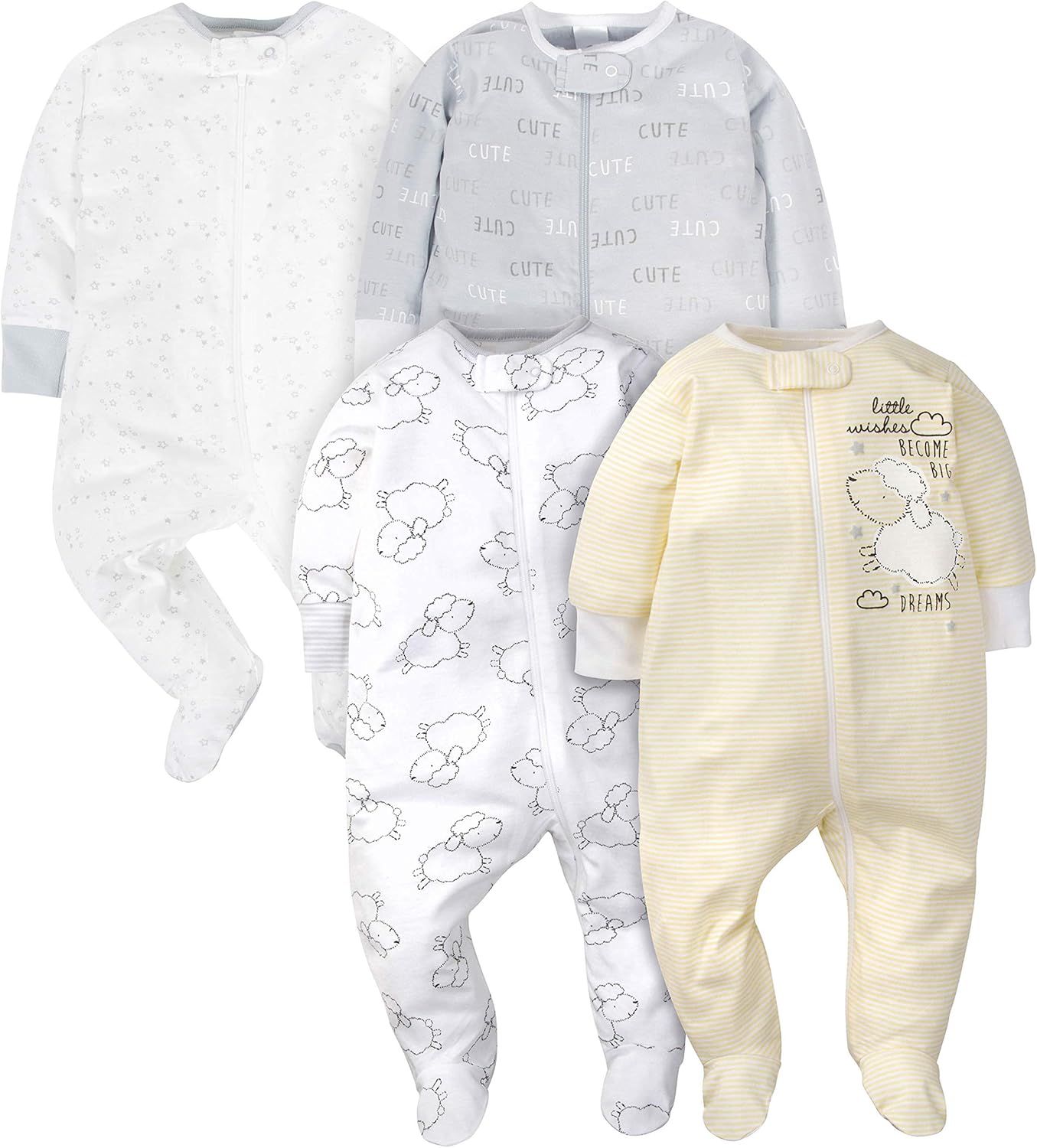 Baby Slaappakje Jongens Met Voetjes Warm en Zacht