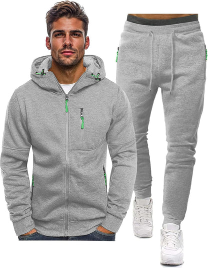 Heren Trainingspak Comfortabel Sport Broek en Jacket