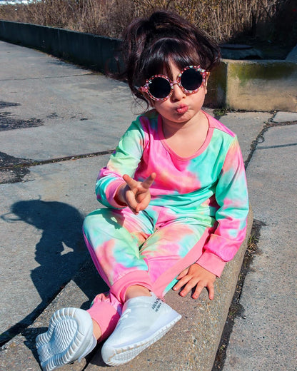 Baby Meisjes Trui Set Warm en Zacht
