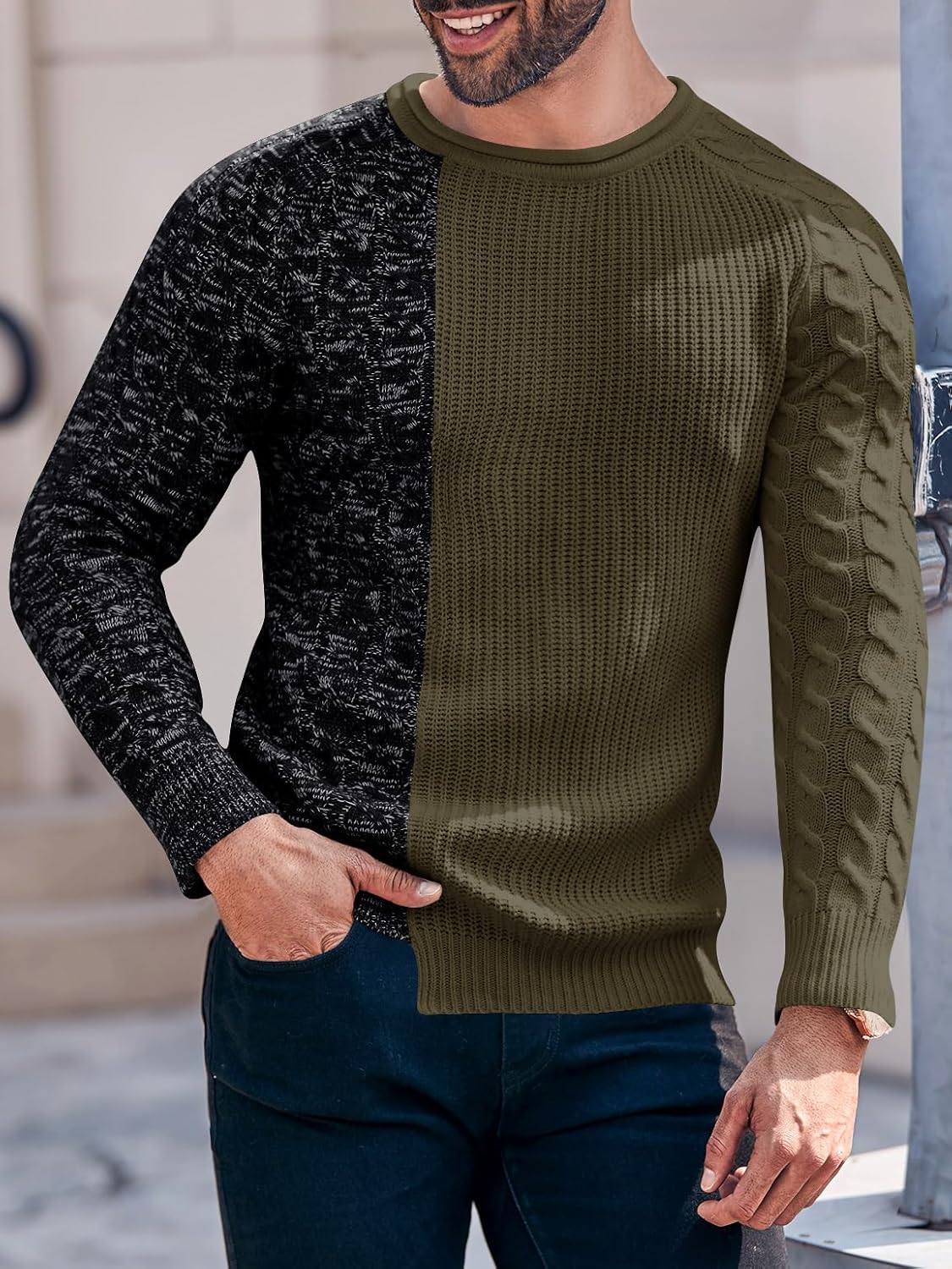 Mannen Sweater Damian Stoer Warm