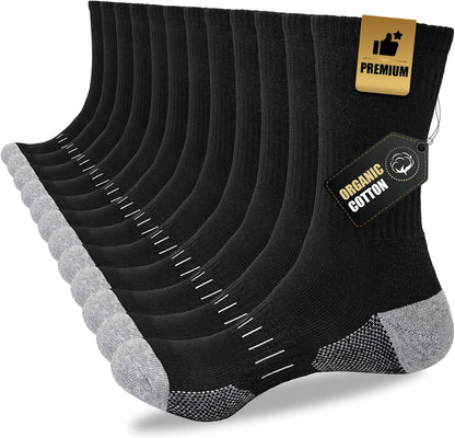 Heren Sokken 6 Paar Katoen Comfortabel voor Dagelijks Gebruik - Mode Vibes