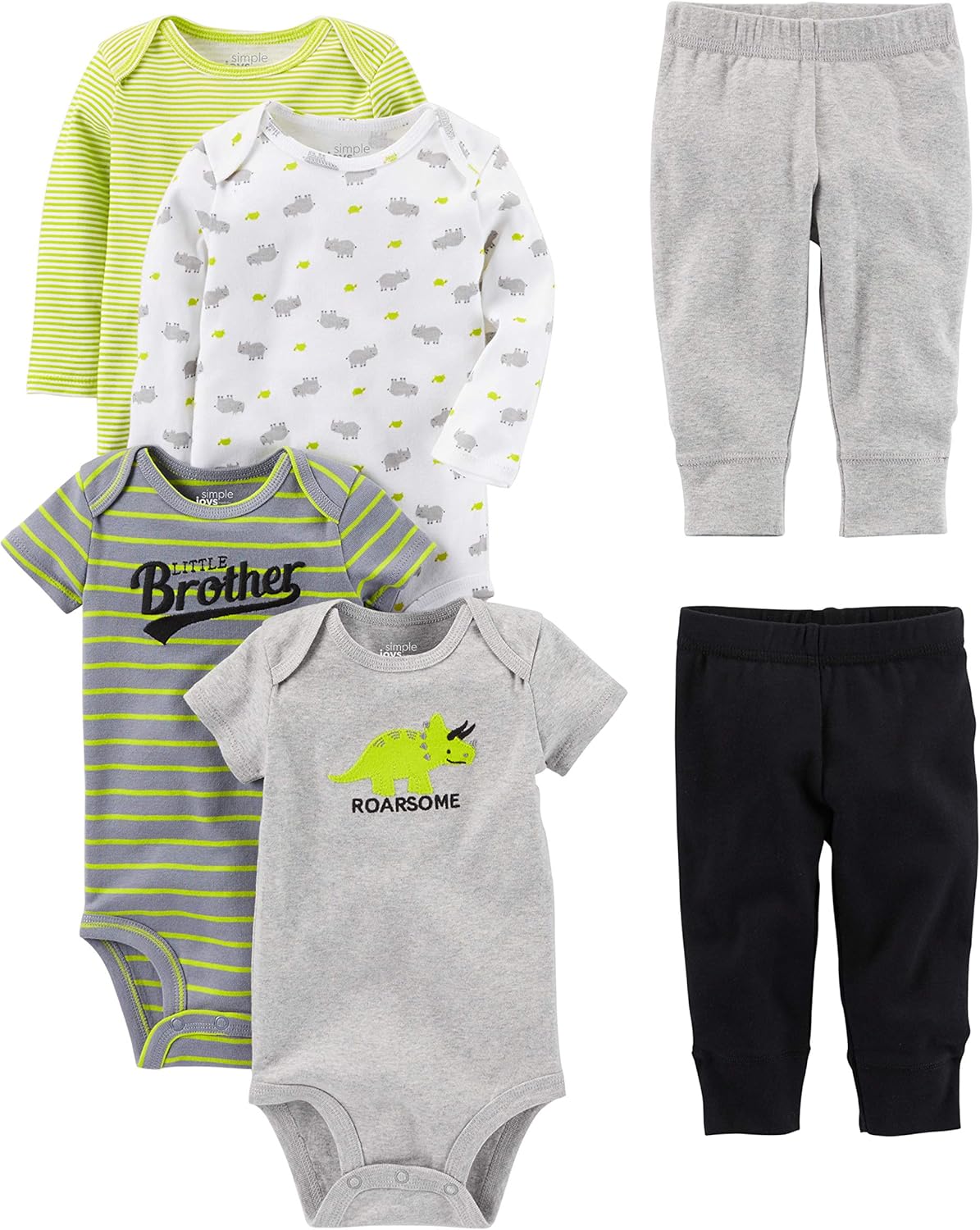 Baby Kledingset 6-delig Uniseks Setje