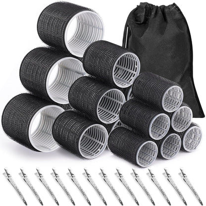 Haarrollen Set Zelfklevend Multikleurig voor Krullen