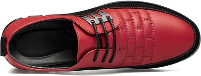 Leren Herenschoenen Stijlvol zwart Comfortabel