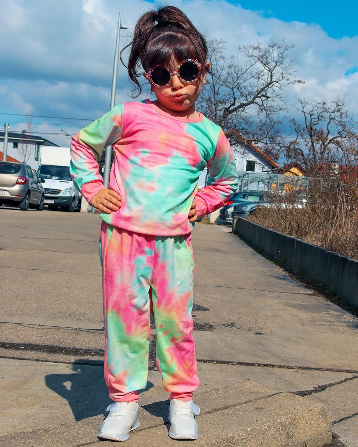 Baby Meisjes Trui Set Warm en Zacht