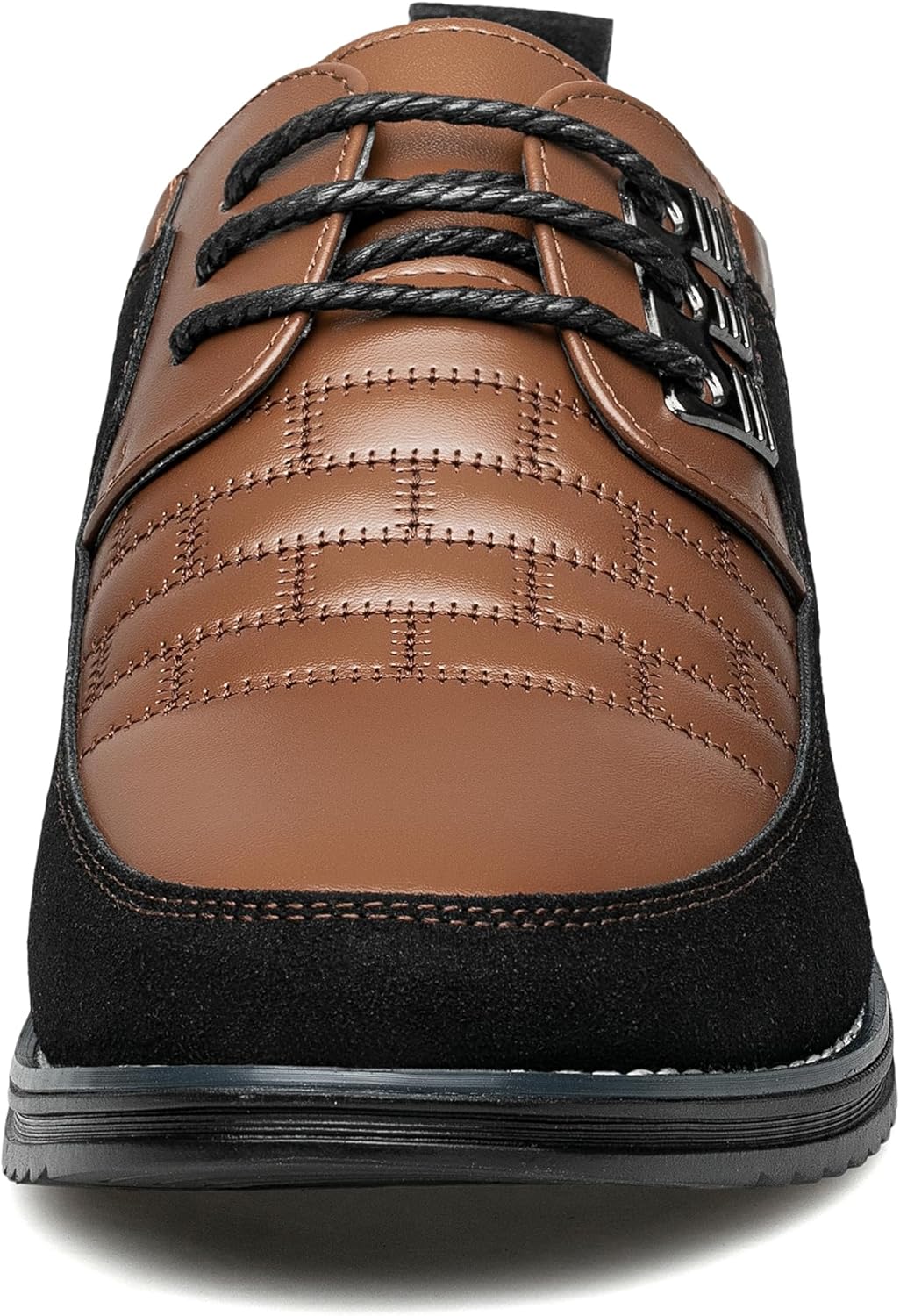 Leren Herenschoenen Stijlvol zwart Comfortabel