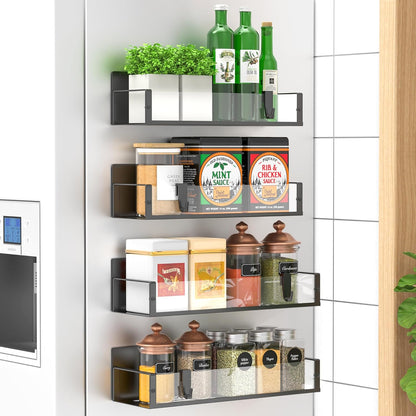 Magnetische Kruidenrek Set van 4 Stuks voor Keuken