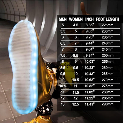 LED Sneakers met Verlichting Oplaadbaar voor Dames en Heren