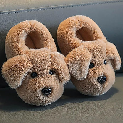 Pantoffels met Puppydesign voor Kinderen