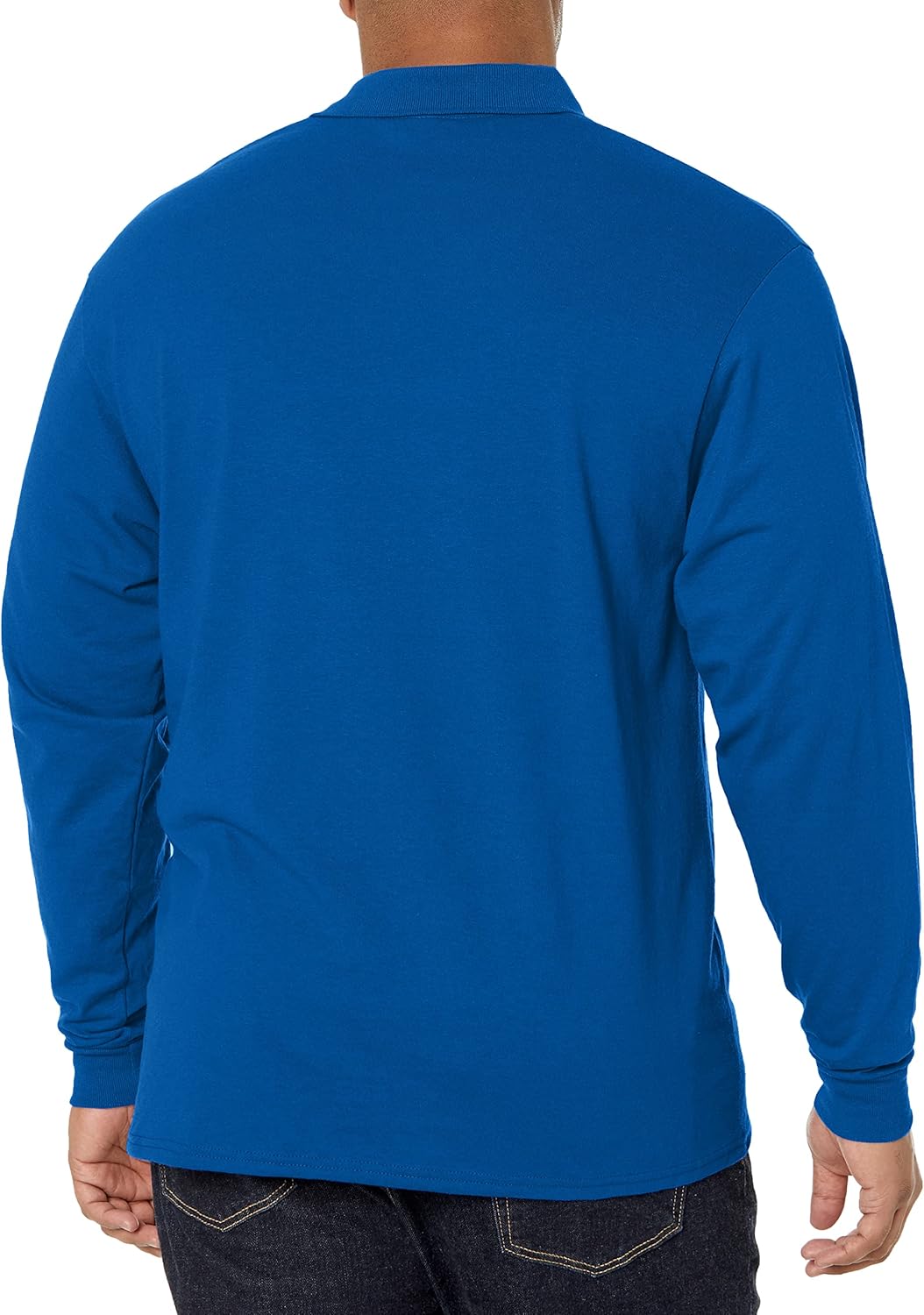Heren Polo Lange Mouw Klassiek Casuel