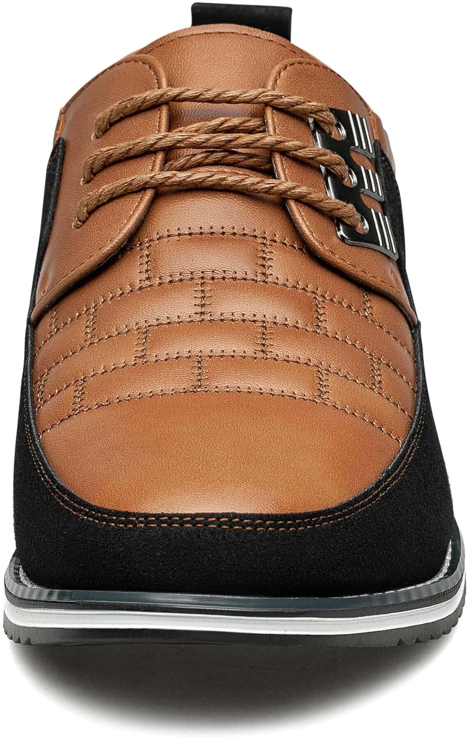 Leren Herenschoenen Stijlvol zwart Comfortabel