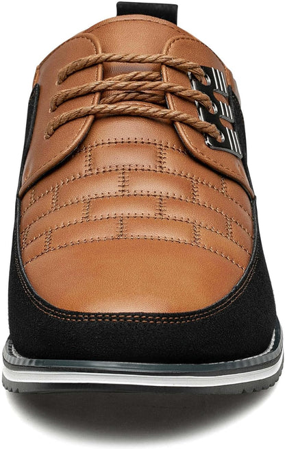 Leren Herenschoenen Stijlvol zwart Comfortabel
