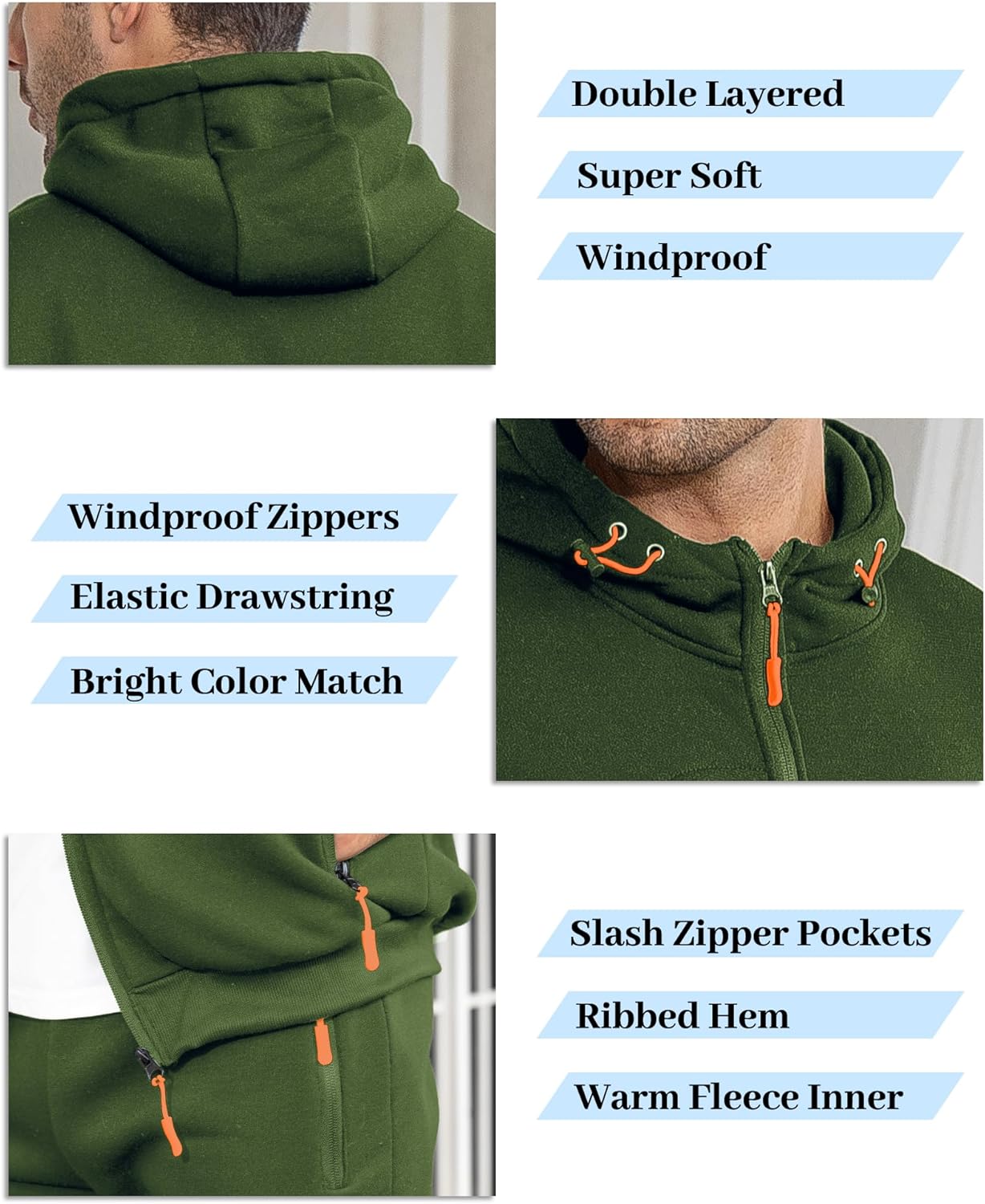 Heren Trainingspak Comfortabel Sport Broek en Jacket