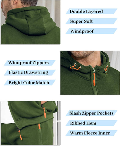 Heren Trainingspak Comfortabel Sport Broek en Jacket