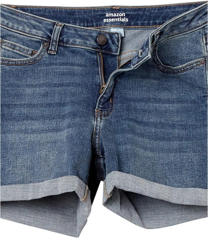 ModeMeisje Denim Short voor Trendbewuste Vrouwen