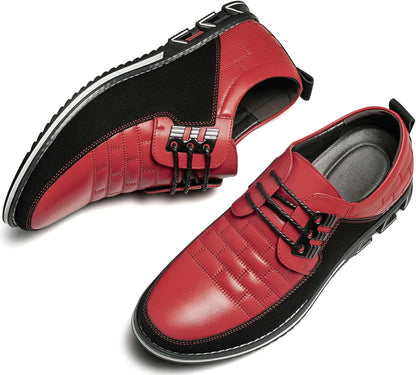Leren Herenschoenen Stijlvol zwart Comfortabel
