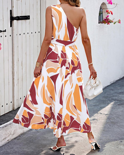 ModeMagneet Zomerse Maxi Jurk voor Stijlbewuste Vrouwen