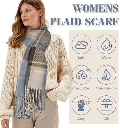 Brede Winter Sjaal Plaid Warm en Zacht
