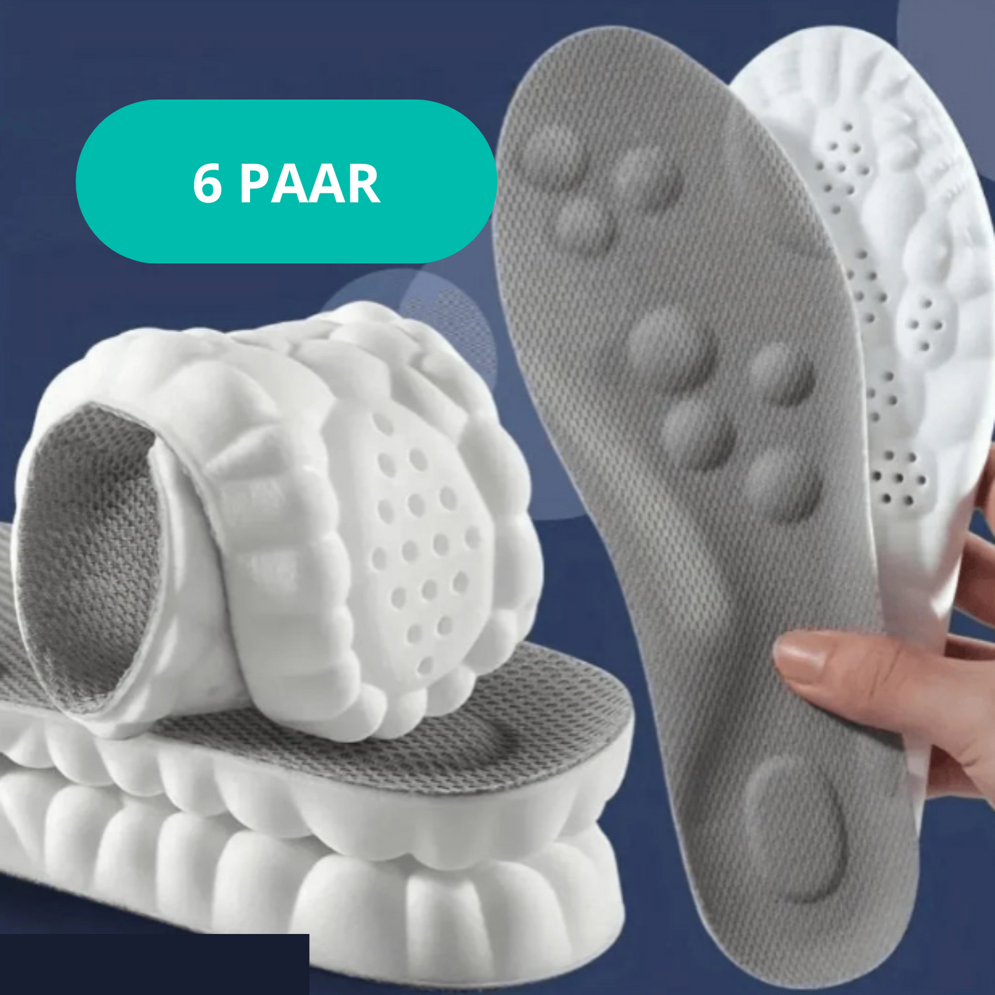 Inlegzolen Orthopedisch 4D Steunzolen FlexiFit