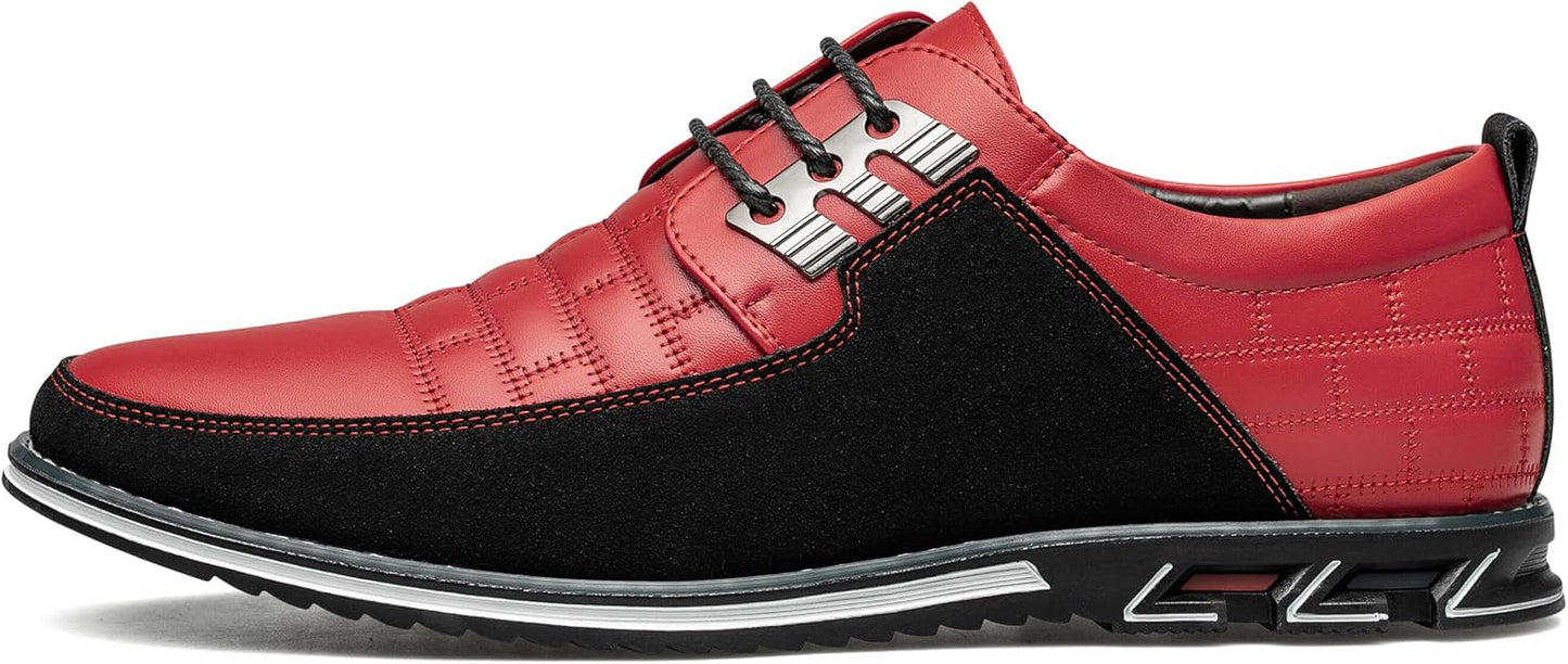 Leren Herenschoenen Stijlvol zwart Comfortabel