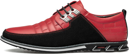 Leren Herenschoenen Stijlvol zwart Comfortabel