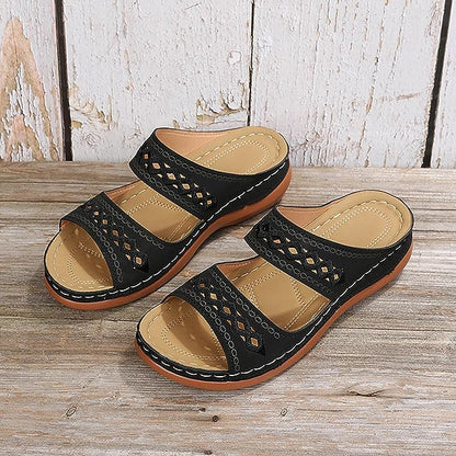 Orthopedische Sandalen Stijlvolle Sleehakken voor Vrouwen - Mode Vibes