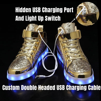 LED Sneakers met Verlichting Oplaadbaar voor Dames en Heren