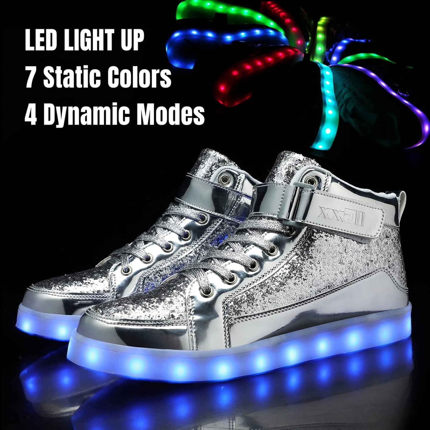 LED Sneakers met Verlichting Oplaadbaar voor Dames en Heren
