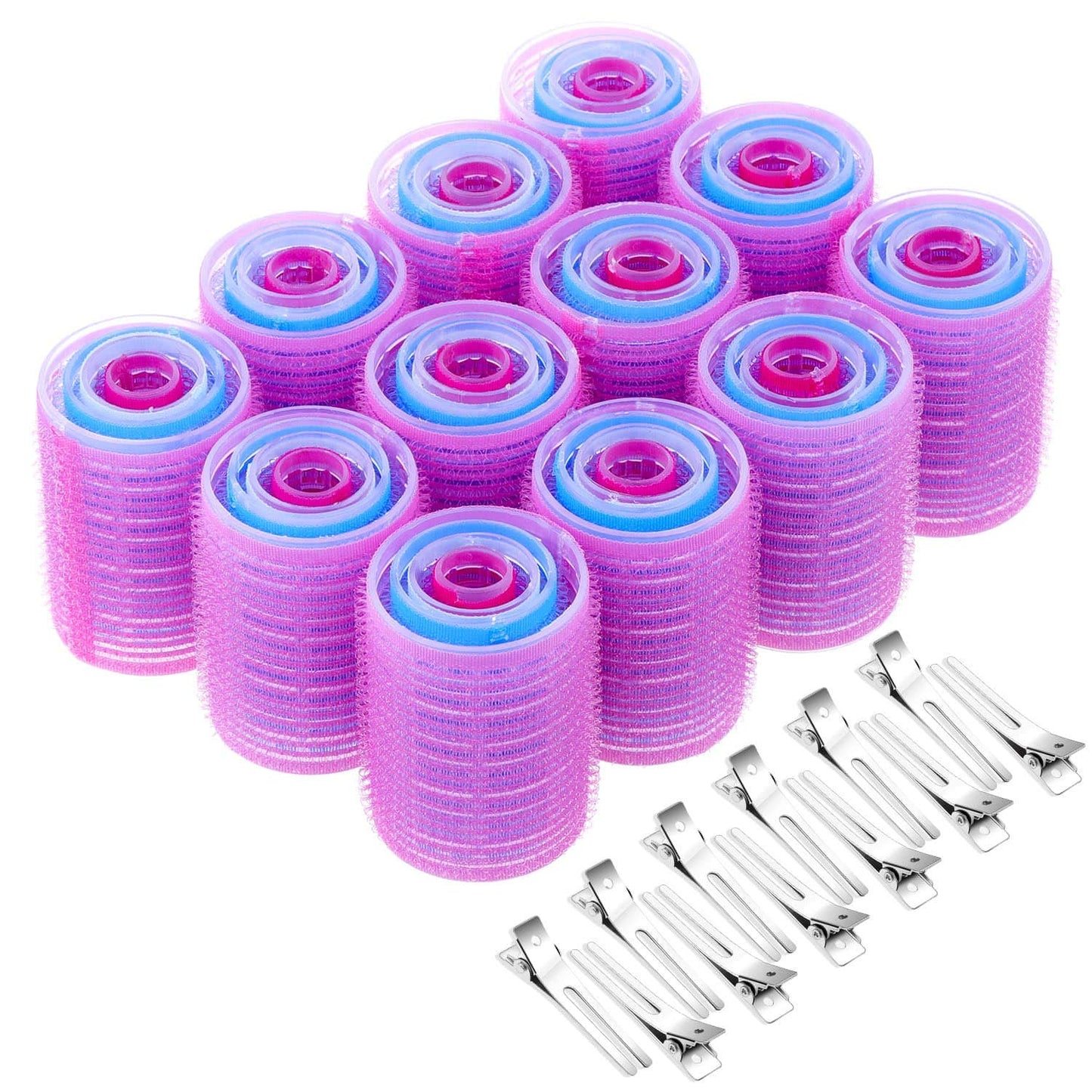 Haarrollen Set Zelfklevend Multikleurig voor Krullen - Mode Vibes