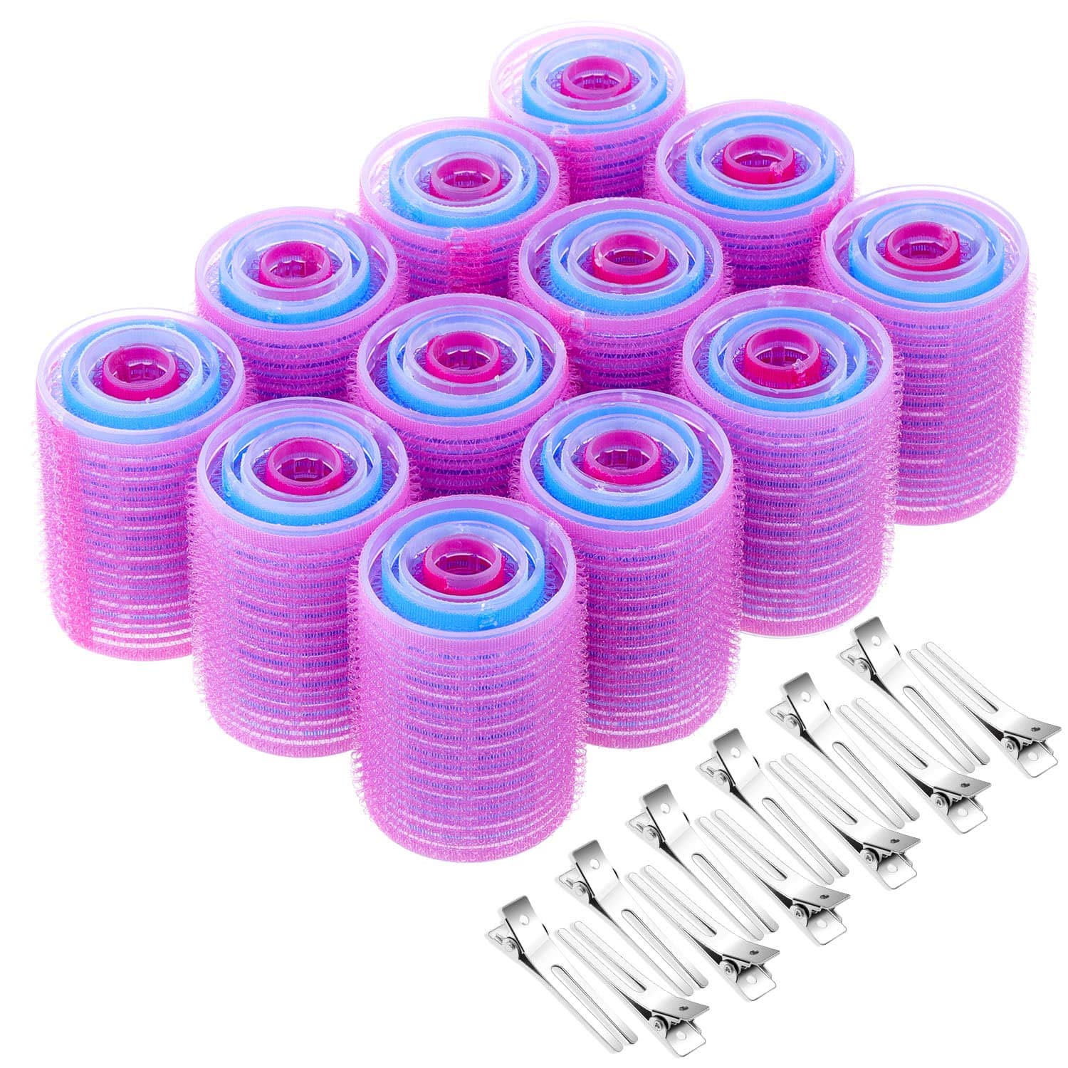 Haarrollen Set Zelfklevend Multikleurig voor Krullen - Mode Vibes