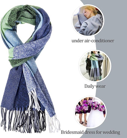 Brede Winter Sjaal Plaid Warm en Zacht