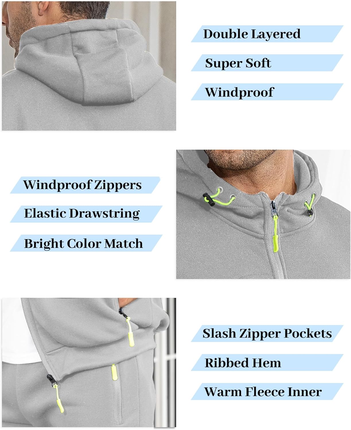 Heren Trainingspak Comfortabel Sport Broek en Jacket